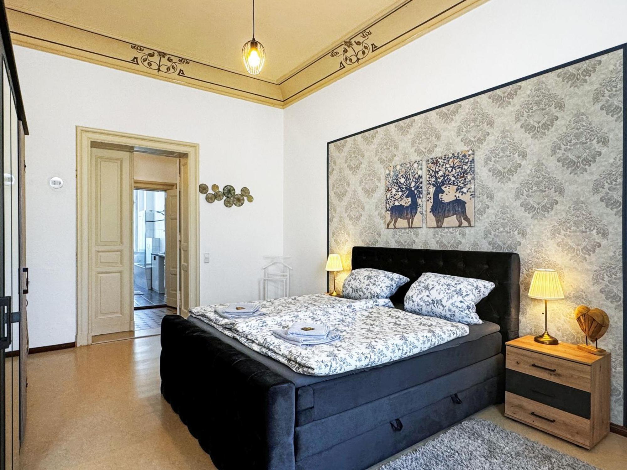 Ferienwohnung Villa Nieske - Jugendstil Denkmal, Free Wlan & Parken, Self Check-In, Smart-Tv Herzberg  Eksteriør billede